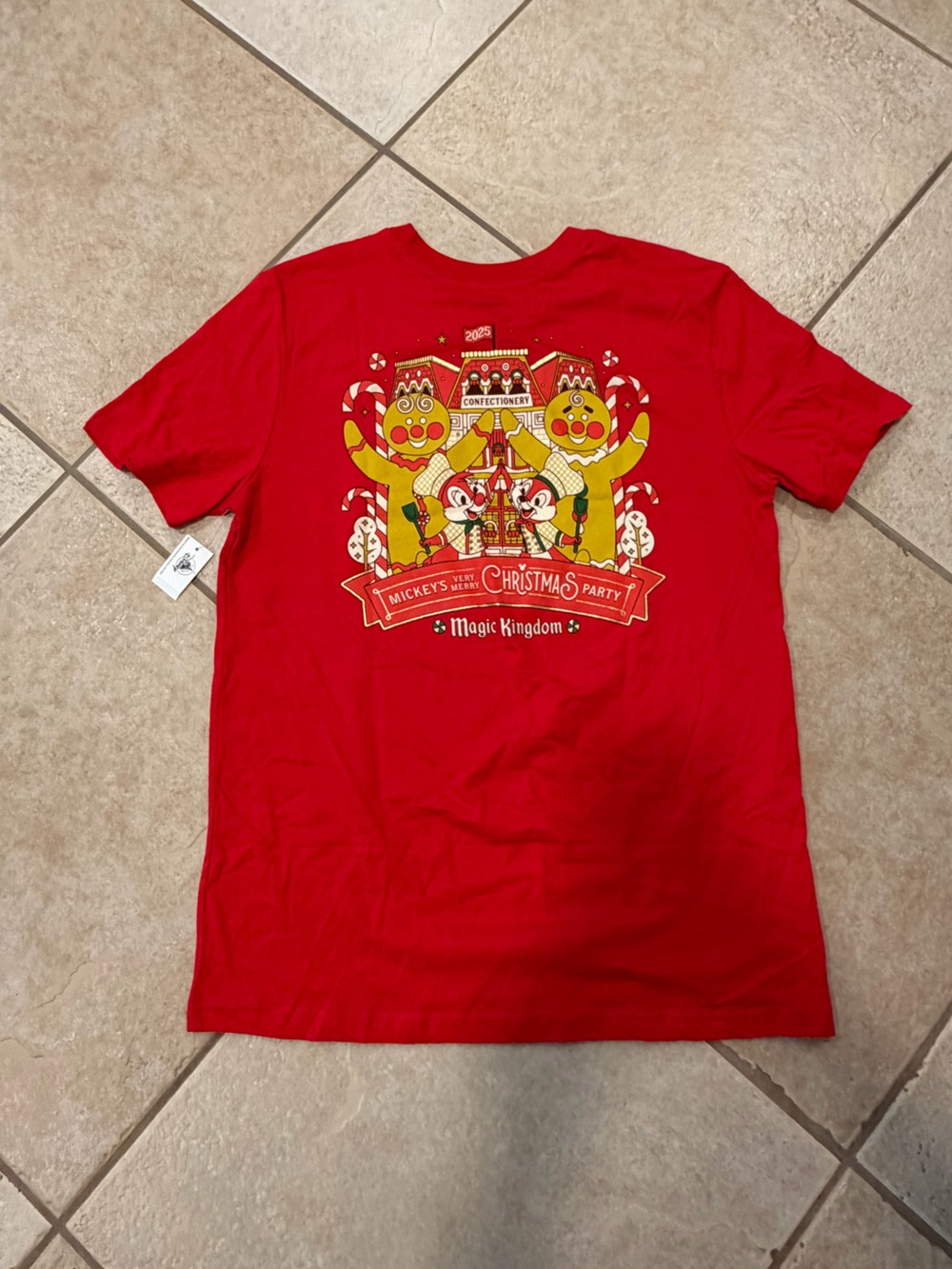 Walt Disney World Mickeys very merry T-Shirt NWT UNISEX
